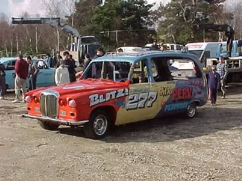 These pictures are from "Banger Racing" in the UK. These pictures are from "Banger Racing" in the UK.