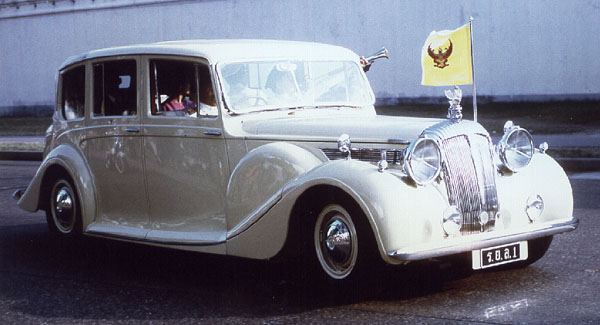 Daimler Limousines Such is the case of the royal family of Thailand